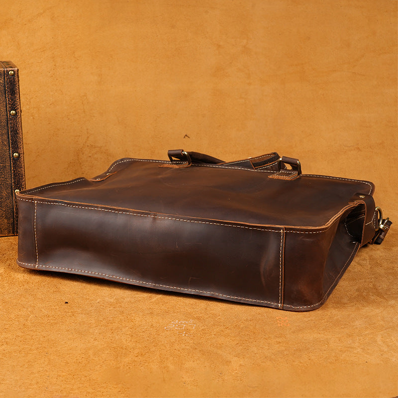 Classic Brass Brief Bag 