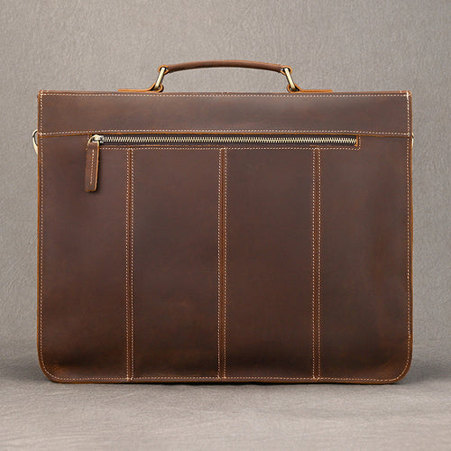 Classic Leather Laptop Bag