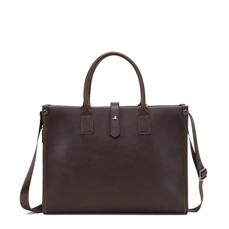 Classic Leather Tote Bag