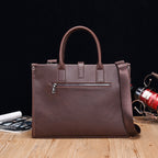 Classic Leather Tote Bag