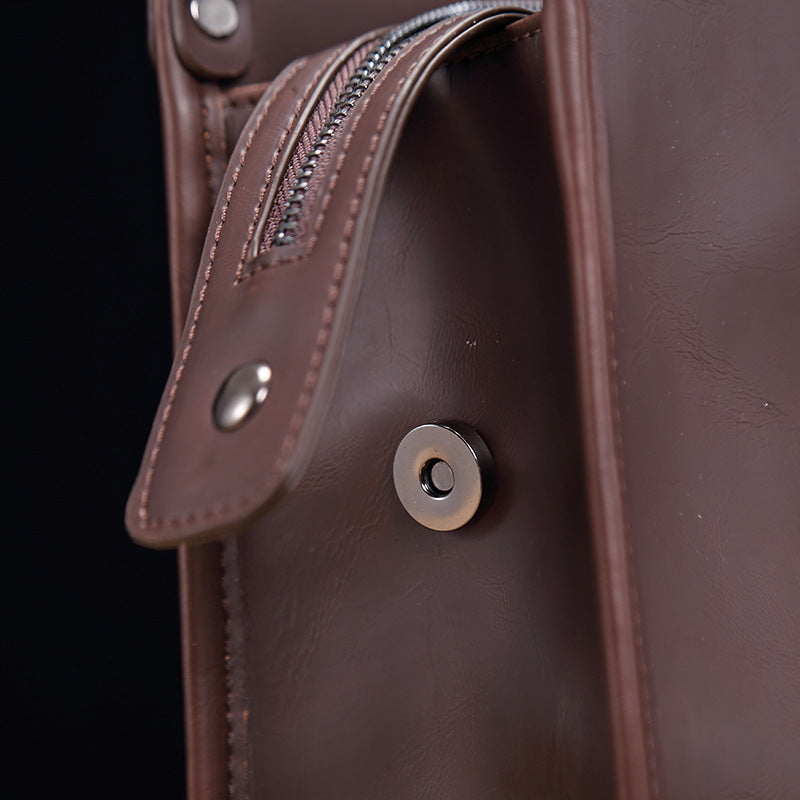 Classic Leather Tote Bag