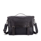 Vintage Leather Messenger Bag